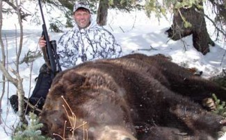 Alaska Brown Bear Bait Hunts with Top Gun Treks Guide Service